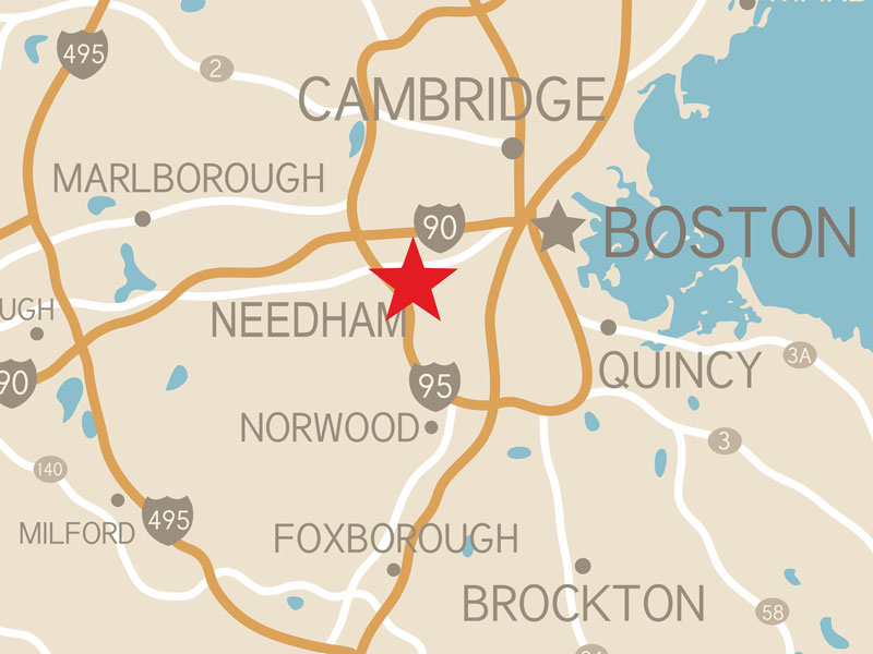 60 Kendrick Needham Map